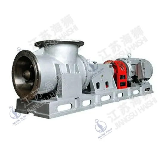 Bomba de irrigação horizontal de alto fluxo e alto volume com fluxo misto