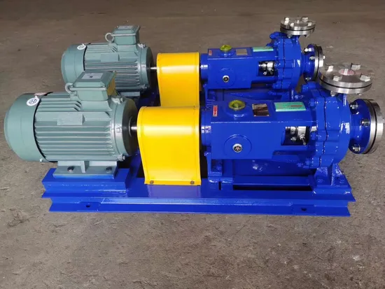 Bombas horizontais divididas, bomba centrífuga submersível de circulação de condensado, água magnética, bomba química centrífuga de polpa